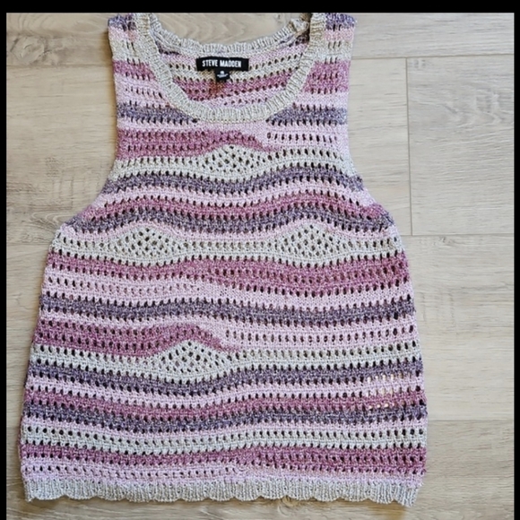 Steve Madden - Hannah Sweater Striped Tank - Picture 7 of 10